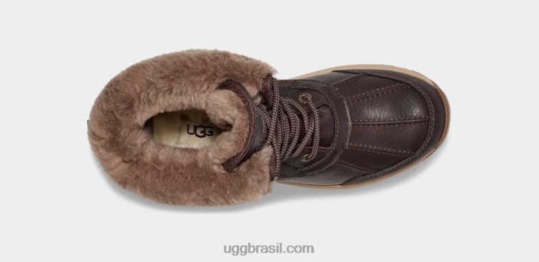 couro resistente 4VTTD791 UGG mulheres bota adirondack iii
