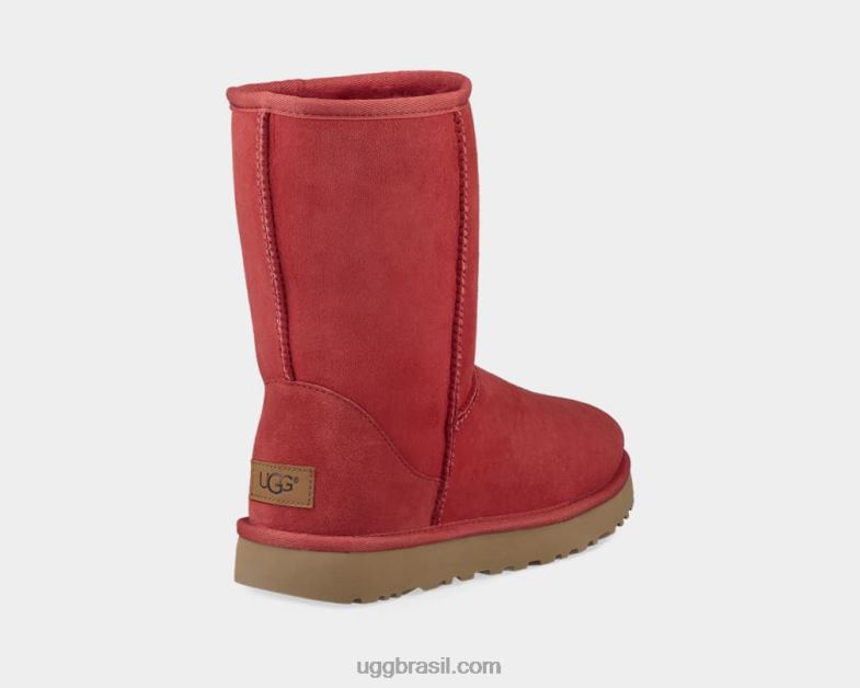 fita vermelha 4VTTD716 UGG mulheres bota curta clássica ii