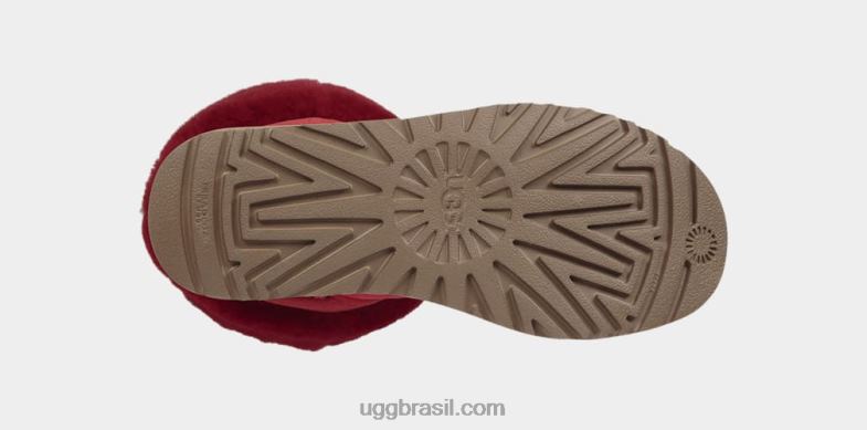 fita vermelha 4VTTD716 UGG mulheres bota curta clássica ii