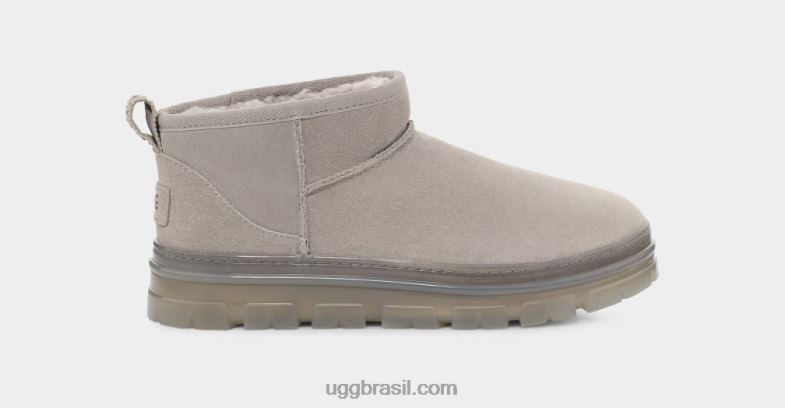 fogueira 4VTTD790 UGG mulheres clássico ultra mini claro
