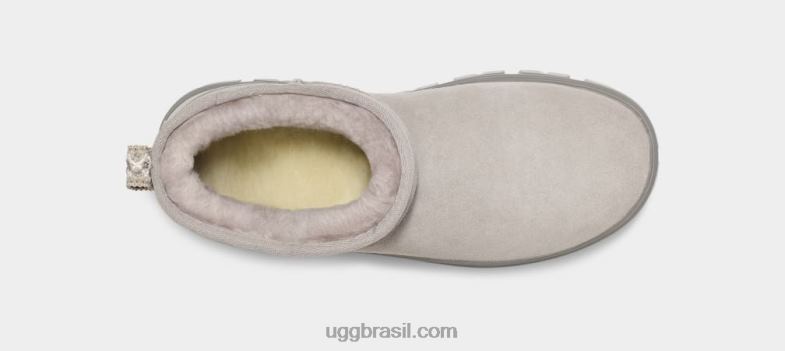 fogueira 4VTTD790 UGG mulheres clássico ultra mini claro