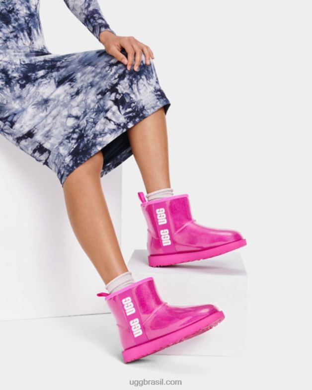 fruta do dragão 4VTTD776 UGG mulheres clássico transparente mini