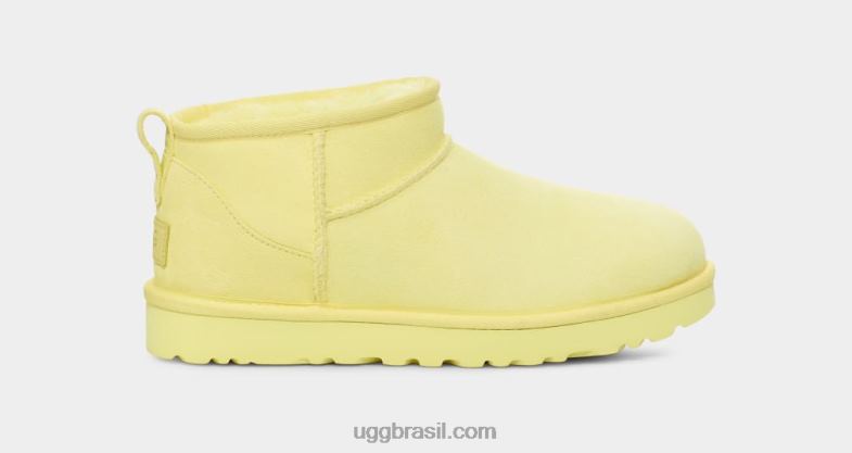 limão 4VTTD639 UGG mulheres clássico ultra mini