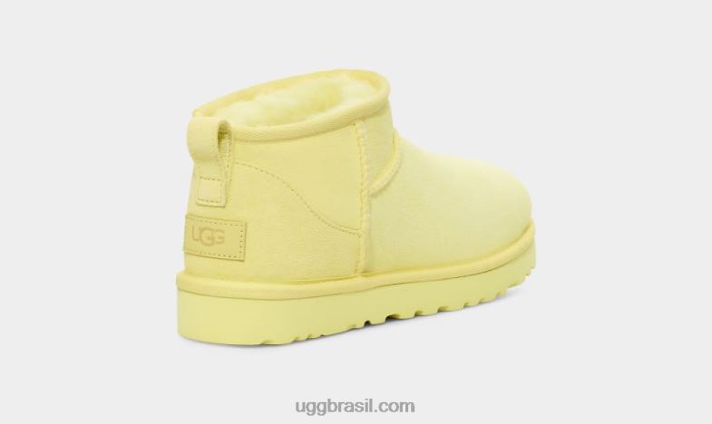 limão 4VTTD639 UGG mulheres clássico ultra mini