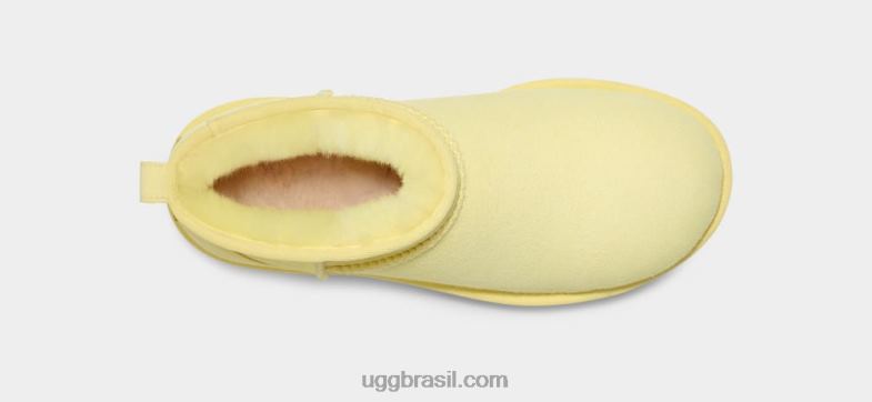 limão 4VTTD639 UGG mulheres clássico ultra mini
