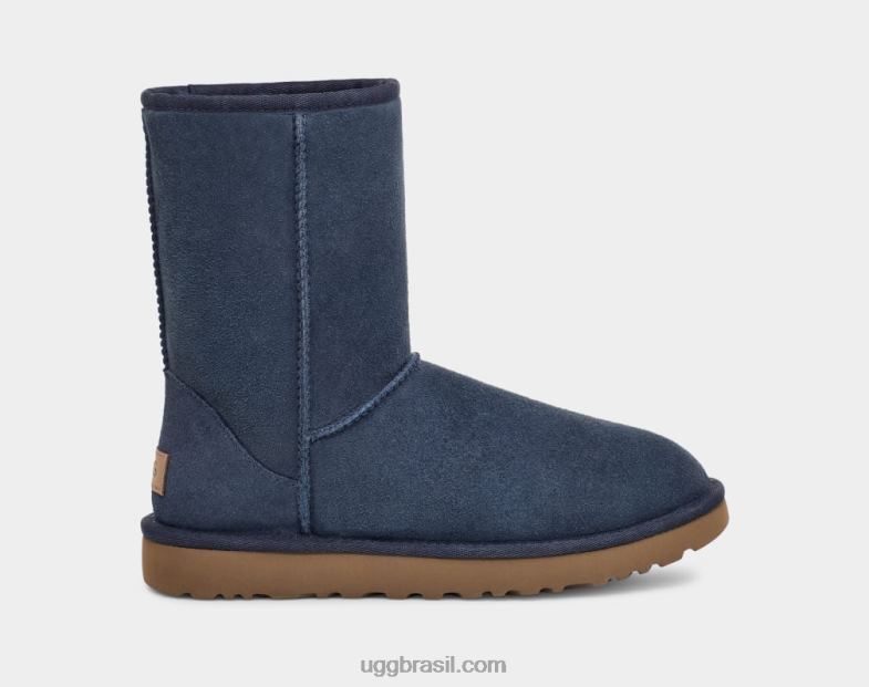 marinha 4VTTD341 UGG mulheres clássico curto ii