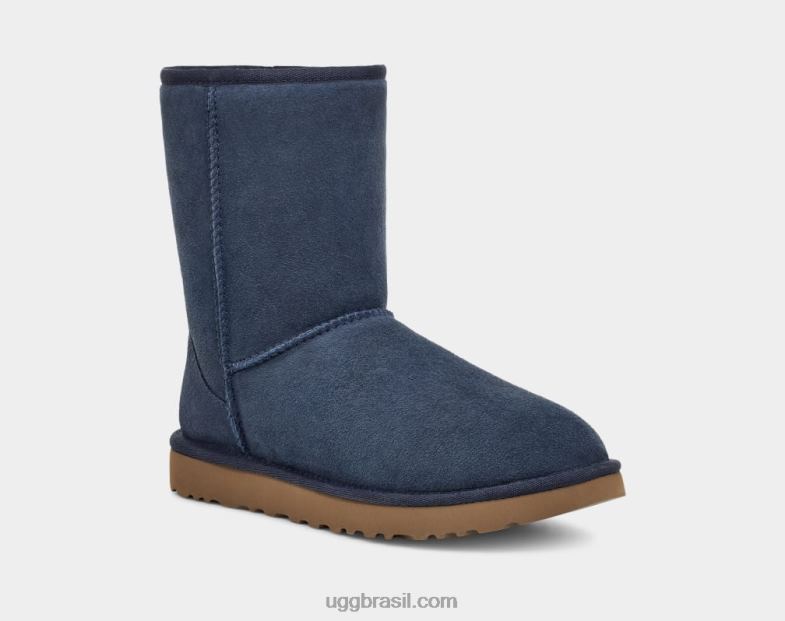 marinha 4VTTD341 UGG mulheres clássico curto ii