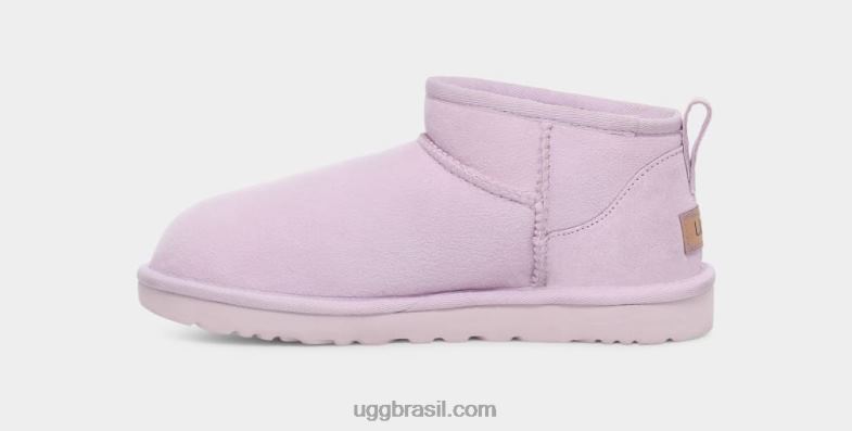 névoa de lavanda 4VTTD637 UGG mulheres clássico ultra mini