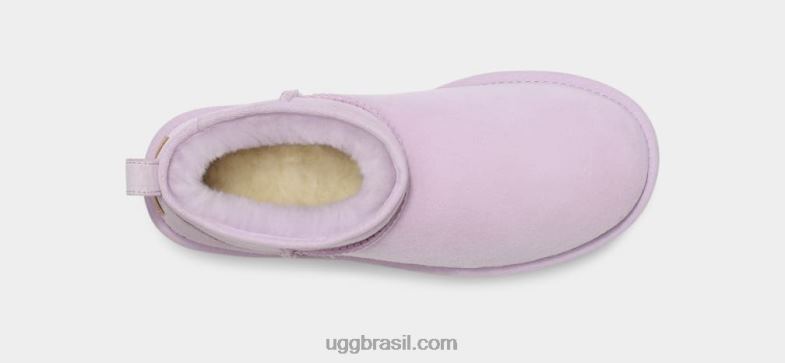 névoa de lavanda 4VTTD637 UGG mulheres clássico ultra mini
