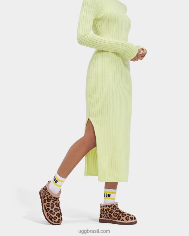 natural 4VTTD33 UGG mulheres clássico ultra mini manchado