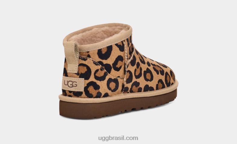 natural 4VTTD33 UGG mulheres clássico ultra mini manchado