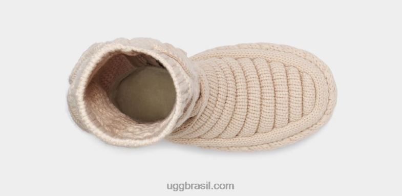 natural 4VTTD760 UGG mulheres Bota clássica de malha volumosa