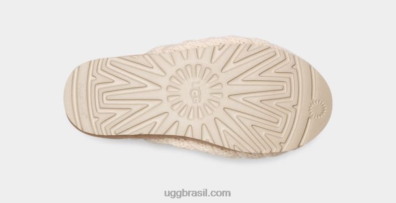 natural 4VTTD760 UGG mulheres Bota clássica de malha volumosa