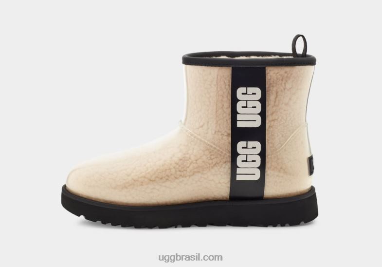 natural/preto 4VTTD2218 UGG mulheres clássico transparente mini