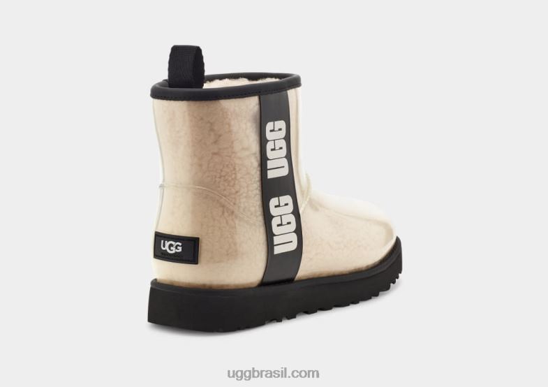 natural/preto 4VTTD2218 UGG mulheres clássico transparente mini