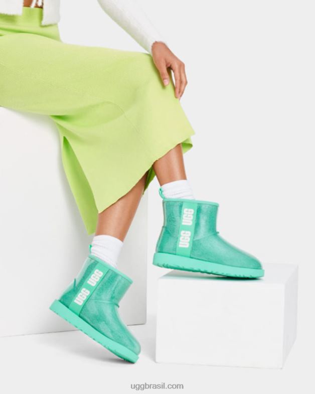 piscina de maré 4VTTD777 UGG mulheres clássico transparente mini