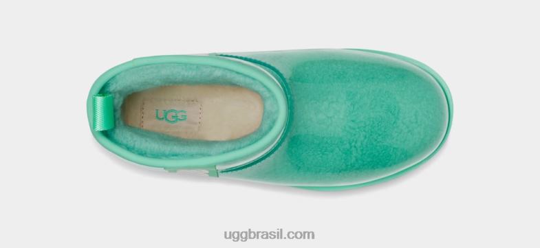 piscina de maré 4VTTD777 UGG mulheres clássico transparente mini
