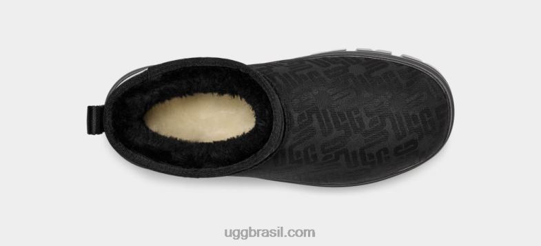 preto 4VTTD2136 UGG mulheres clássico ultra mini monograma