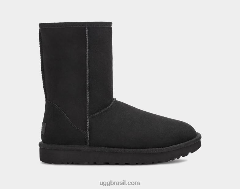 preto 4VTTD339 UGG mulheres clássico curto ii