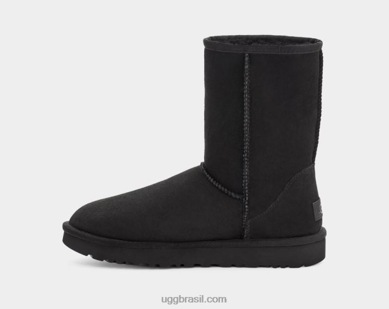 preto 4VTTD339 UGG mulheres clássico curto ii