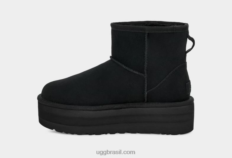 preto 4VTTD347 UGG mulheres mini plataforma clássica