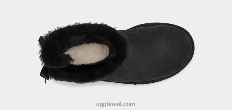 preto 4VTTD360 UGG mulheres bota mini bailey bow ii