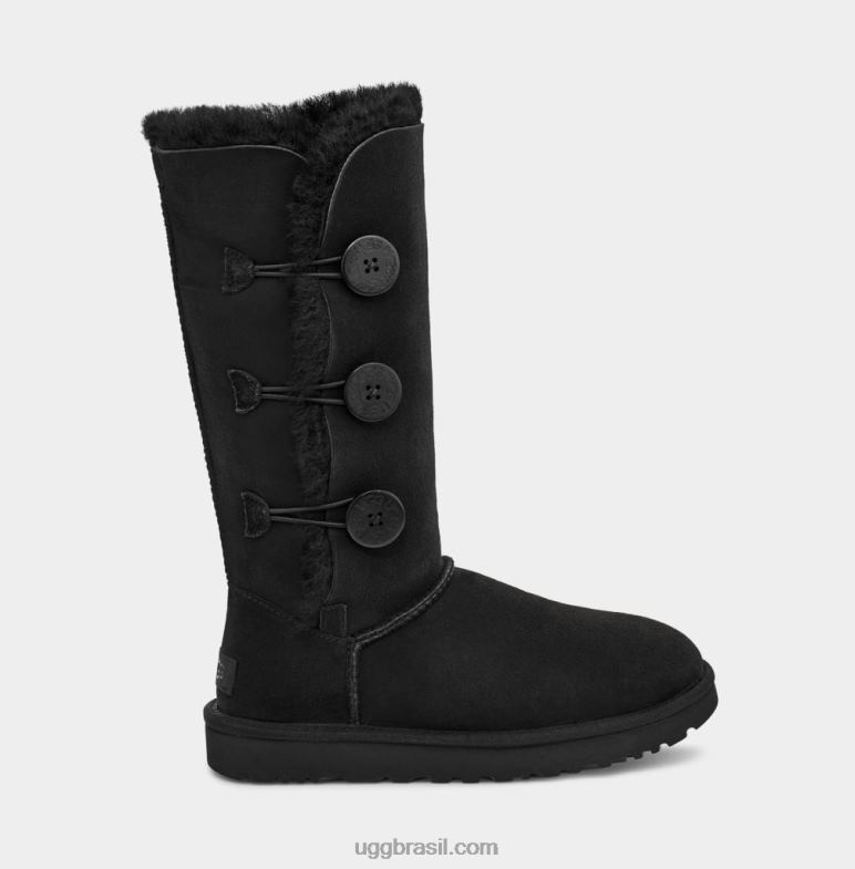preto 4VTTD365 UGG mulheres Bota Bailey Button Triplet II