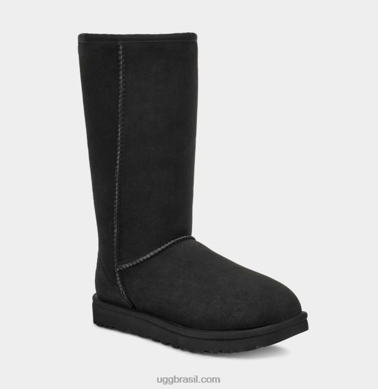 preto 4VTTD566 UGG mulheres bota clássica ii alta