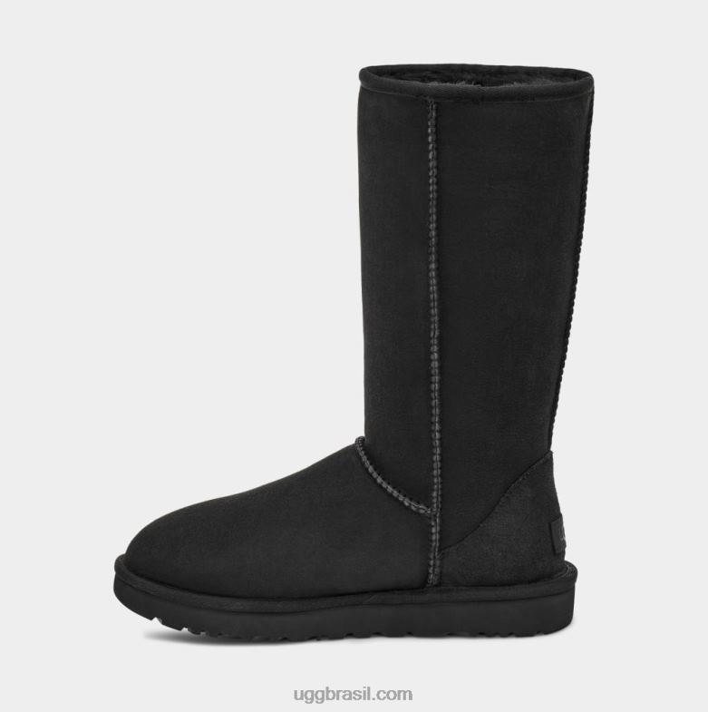 preto 4VTTD566 UGG mulheres bota clássica ii alta