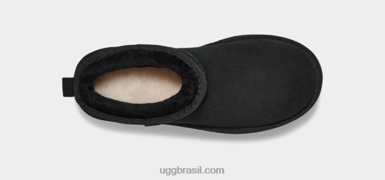preto 4VTTD589 UGG mulheres plataforma ultra mini clássica