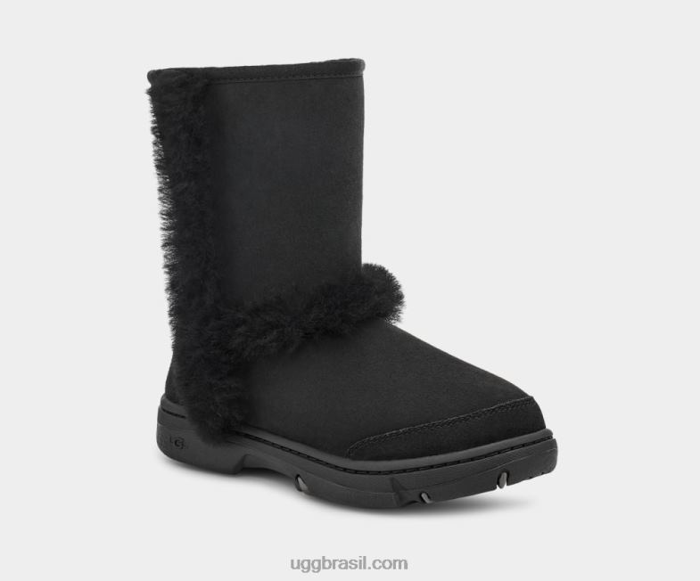 preto 4VTTD61 UGG mulheres sunburst curto