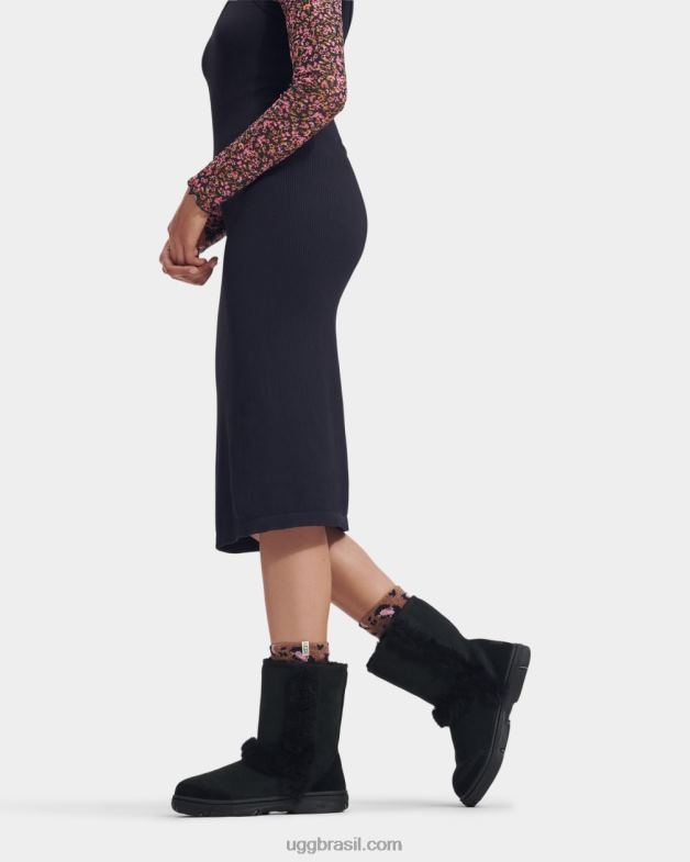 preto 4VTTD61 UGG mulheres sunburst curto