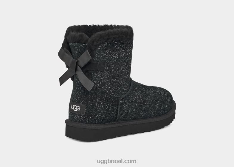 preto 4VTTD627 UGG mulheres mini arco bailey brilho