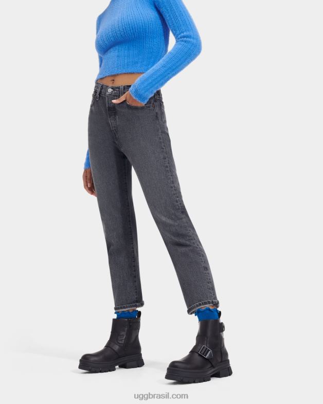 preto 4VTTD661 UGG mulheres Ashton curto