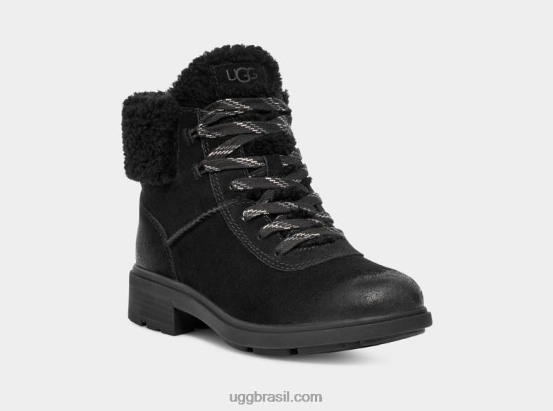 preto 4VTTD662 UGG mulheres renda aconchegante Harrison