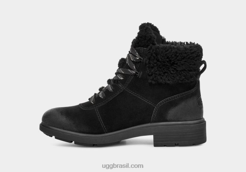 preto 4VTTD662 UGG mulheres renda aconchegante Harrison