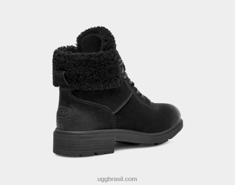 preto 4VTTD662 UGG mulheres renda aconchegante Harrison