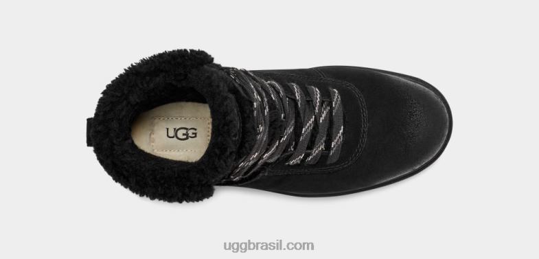 preto 4VTTD662 UGG mulheres renda aconchegante Harrison