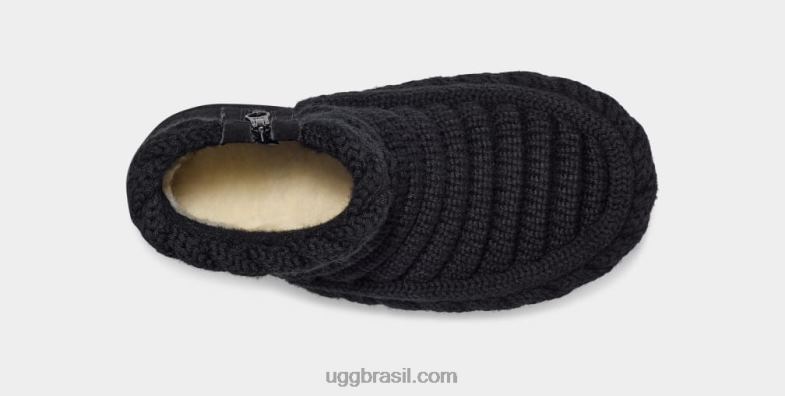 preto 4VTTD702 UGG mulheres clássico mini malha grossa