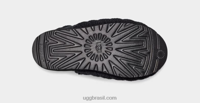 preto 4VTTD702 UGG mulheres clássico mini malha grossa