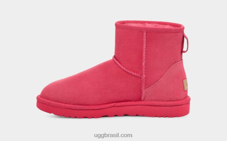 rosa rosado 4VTTD2149 UGG mulheres bota clássica mini ii
