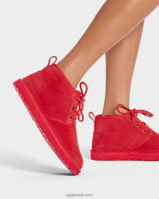 samba vermelho 4VTTD619 UGG mulheres bota neumel