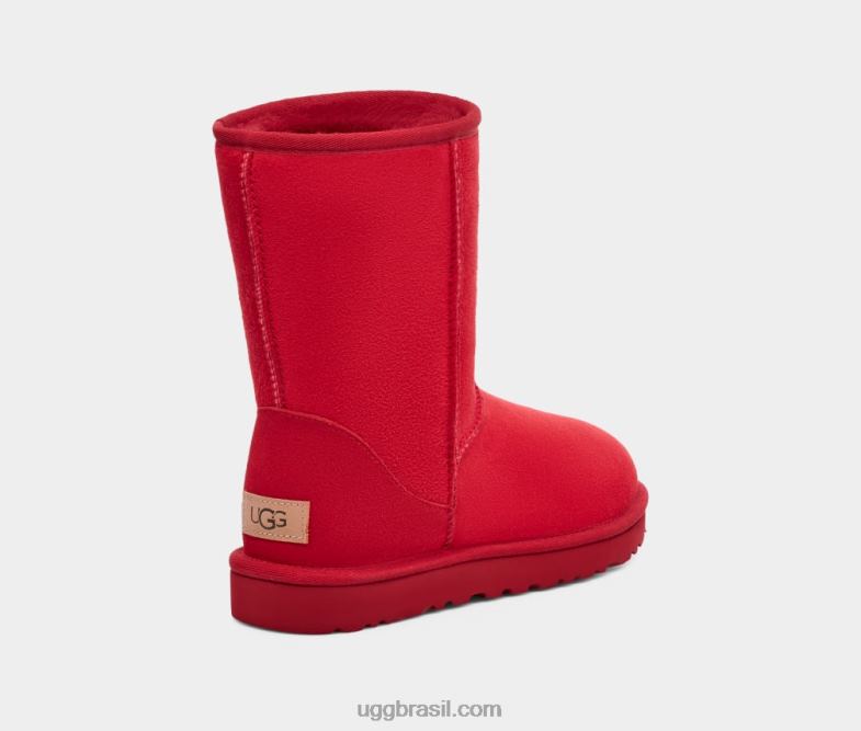 samba vermelho tnl 4VTTD718 UGG mulheres bota curta clássica ii