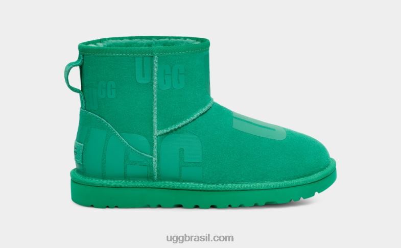 verde esmeralda 4VTTD49 UGG mulheres clássico mini gráfico de dispersão