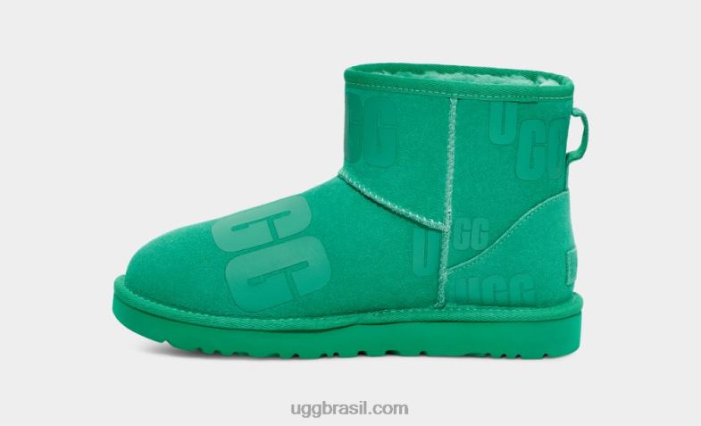 verde esmeralda 4VTTD49 UGG mulheres clássico mini gráfico de dispersão