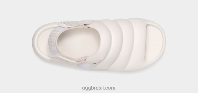 Branco brilhante 4VTTD472 UGG mulheres Aww sim