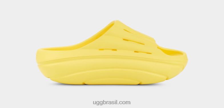 amarelo ensolarado 4VTTD380 UGG mulheres slide de espuma