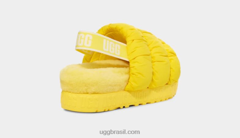 amarelo ensolarado 4VTTD536 UGG mulheres scrunchita