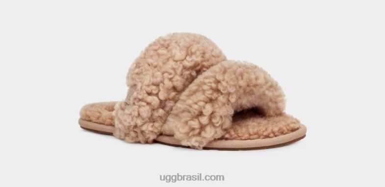 areia 4VTTD682 UGG mulheres scuffetta maxi encaracolado