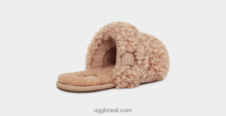 areia 4VTTD682 UGG mulheres scuffetta maxi encaracolado